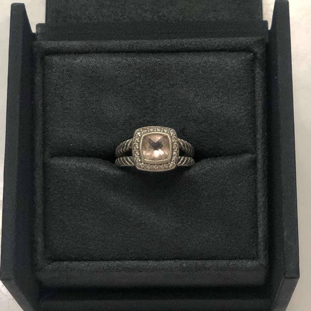 Petite Albion® Ring with Morganite